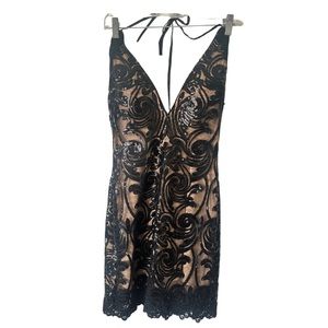 Beautiful Jovani sequin mini dress.